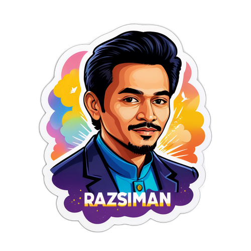 Stiker Menghormati Razman Arif Nasution