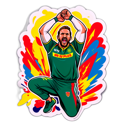 Adesivo di Vittoria di Drikus Du Plessis