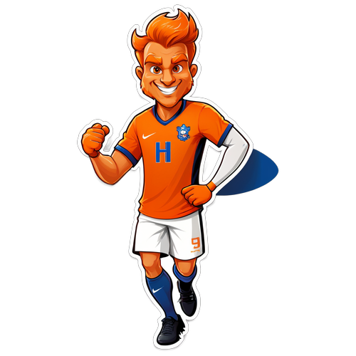 Voel de Energie! Ontdek de Verwachting van de Nederlandse Trots met deze Spannende Mascotte!