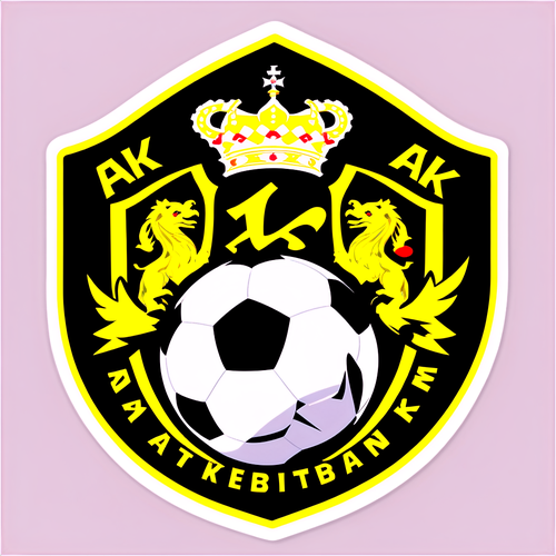 AIK Fotboll Klistermärke