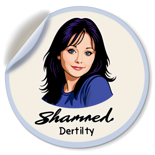 A Heartfelt Celebration: Shannen Doherty Tribute Sticker Captures TV Magic from 'Charmed' to '90210'!