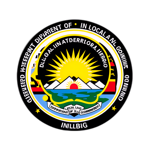 Sticker ng DILG na may Makabagong Disenyo