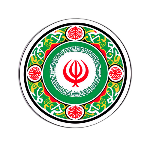 伊朗文化特色貼紙設計