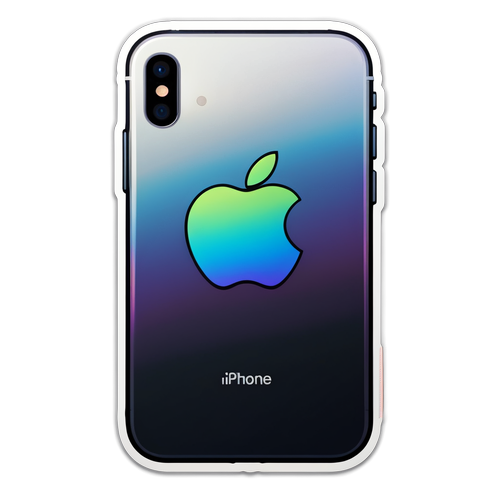 Moderne iPhone 16e Klistermærke Design