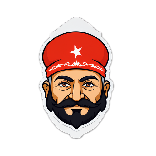 Mevlüt Karataş'ın Kişiliğini Yansıtan Sticker