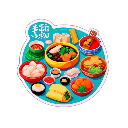 台南美食貼紙