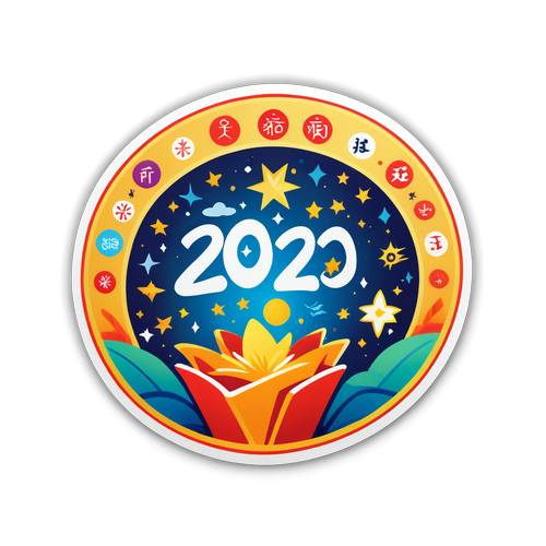 2024 Yılı Umut Dolu Sticker Tasarımı