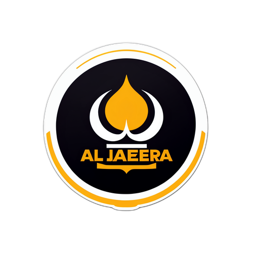 Al Jazeera Logo Sticker