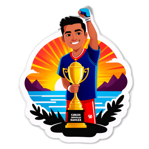 Stiker Inspirasi Carlos Alcaraz