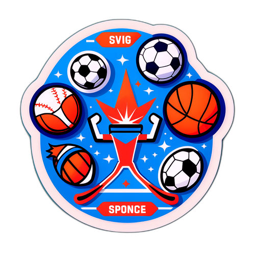 Sportesemények Zseniális Matricája