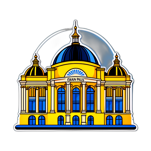 Illustration du Grand Palais à Paris