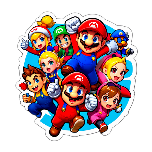 任天堂スイッチゲームキャラクターたち