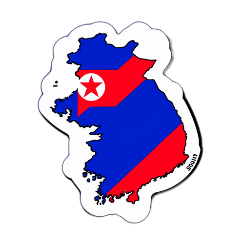 Kartta Pohjois-Koreasta