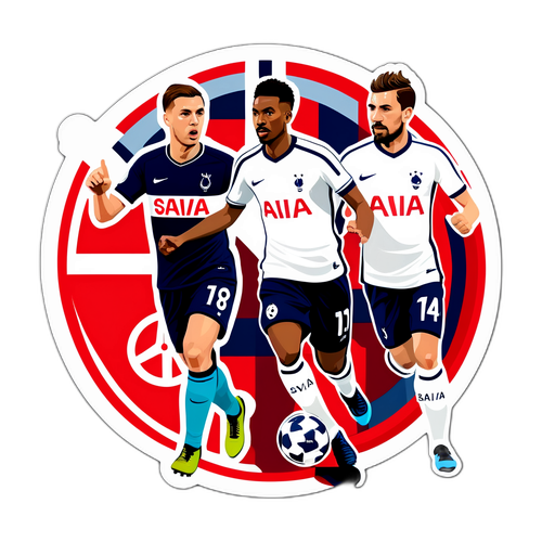 Stiker Pemain Utama Tottenham dan Slavia Prague