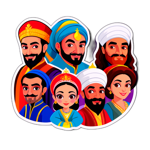 Vefa Sultan Dizisi Karakterleri Sticker