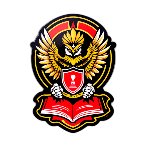 守护者象征国家安全的贴纸