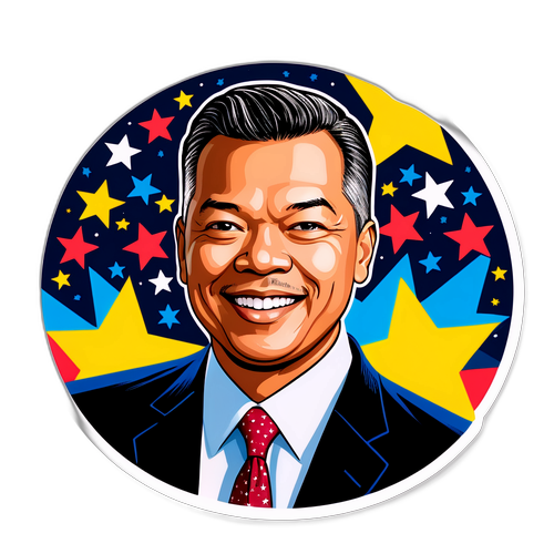 Stærk Sticker med Alex Padilla