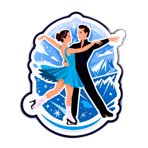 Jäätanssin taidokas navigointi