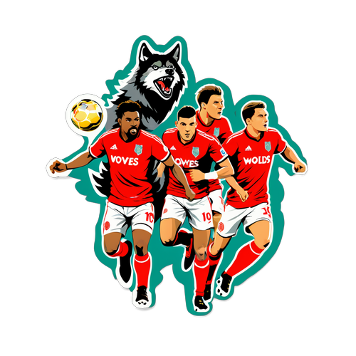 Stiker Pemain Wolves dan Nottingham Forest