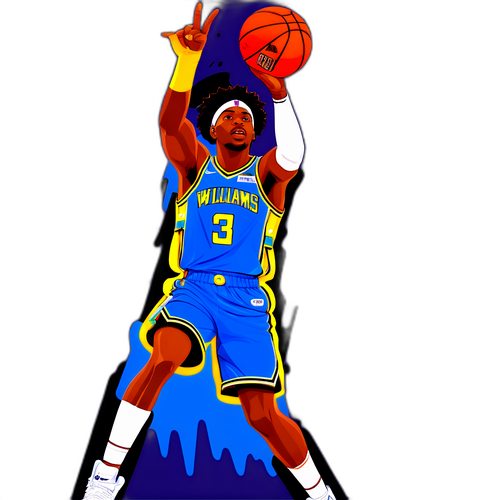 Jalen Williams Three-Pointer Sticker