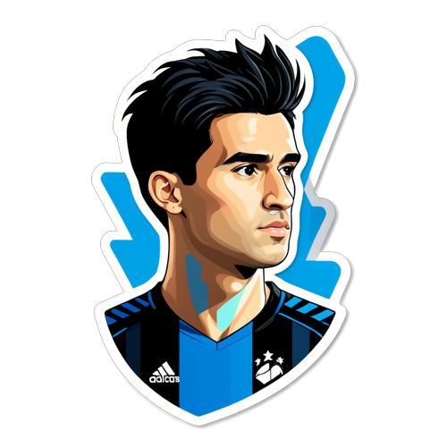 Menakjubkan! Sticker Mikel Merino yang Menggambarkan Semangat Real Sociedad!