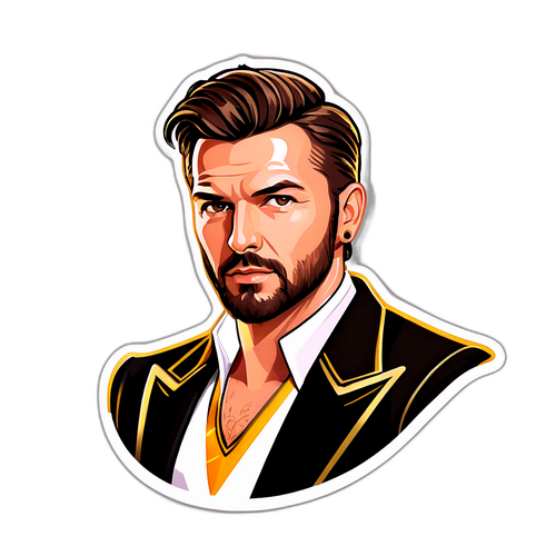 Kıvanç Tatlıtuğ Sticker Tasarımı