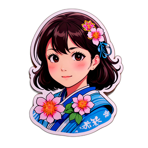 彰顯佐藤香織精彩瞬間的貼紙