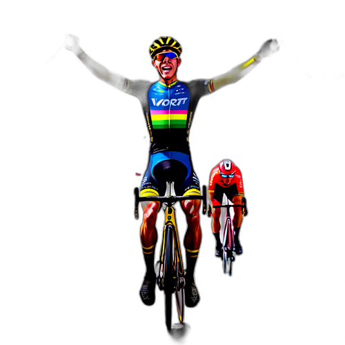 Wout Van Aert i triumf