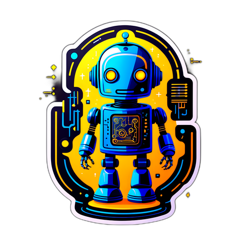 Sticker ya Teknolojia ya AI