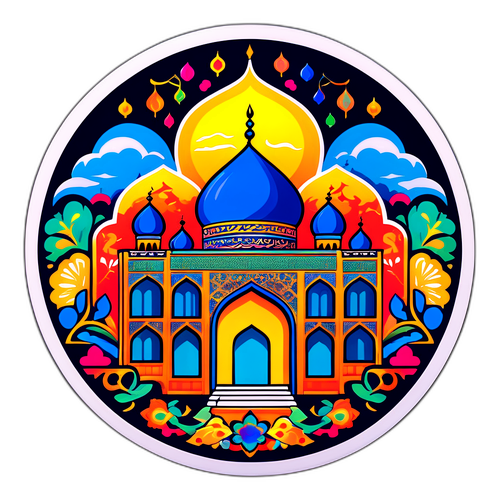 Kleurrijke traditionele Iraanse cultuur