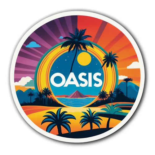 Fanget i Tiden! Se Den Utrolige Vintage Oasis Albumcover-Klistremerket Som Alle Snakker Om!