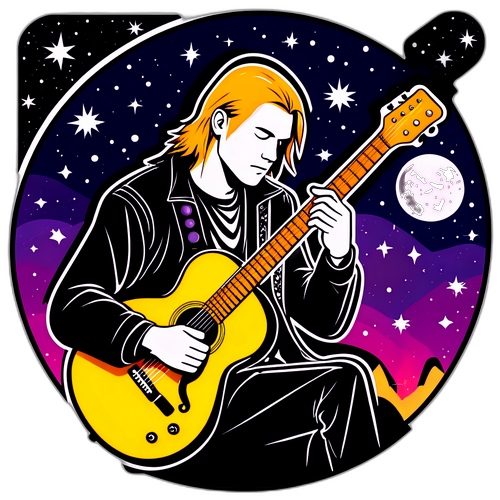 Aleksi Laiho Kitaran Soittaminen Tähtitaivaan Alla