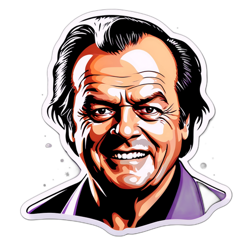 Αυτοκόλλητο με τον Τζακ Νίκολσον