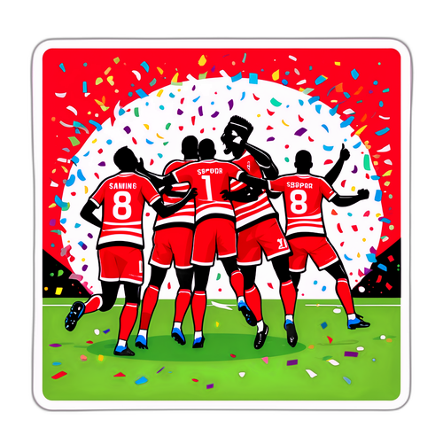 Samsunspor Gol Sevinci