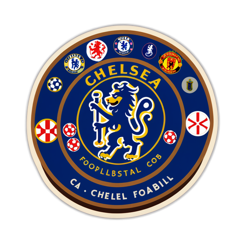 Sticker Vintage Chelsea FC