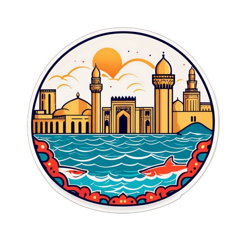 האיורים של אתרי ההיסטוריה של איראן