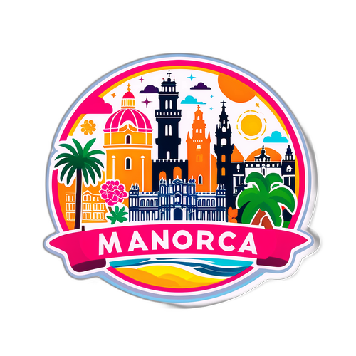 Majorca és Sevilla színes grafikái