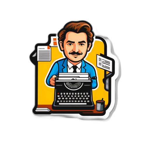 Sticker del Giornalista Sallusti