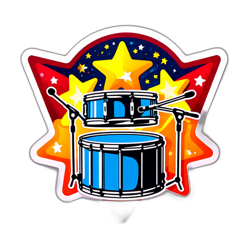 Sticker voor de Sterren Academie