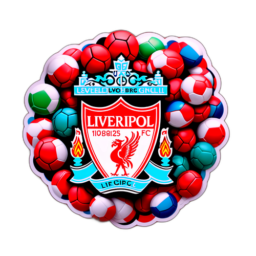 Liverpool FC Logo Klistremerke