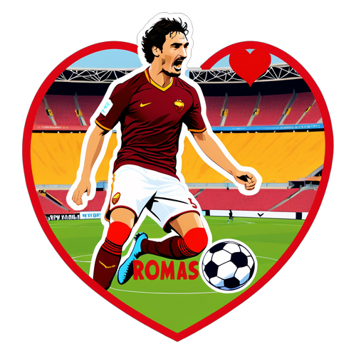 Die Kunst des Fußballs: Mats Hummels und die Leidenschaft von AS Roma im Bild!