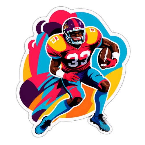 Fierce Football Sticker