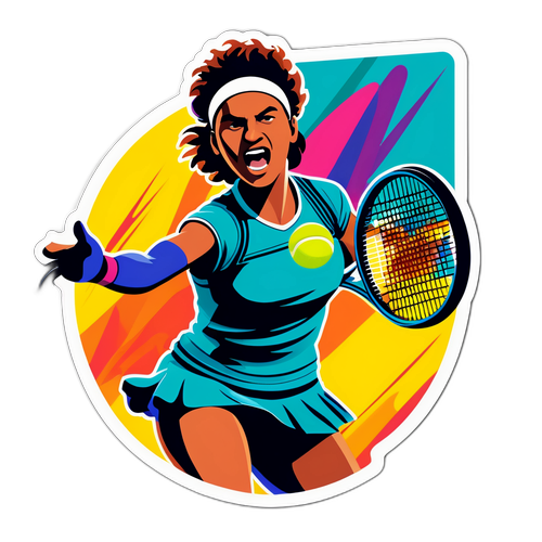 Giocatrice di Tennis al Grande Slam