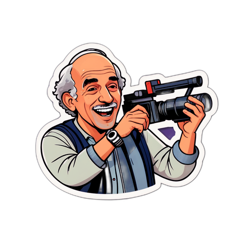 Αυτοκόλλητο Μπέννυ Σαφντί σε Σετ Ταινίας