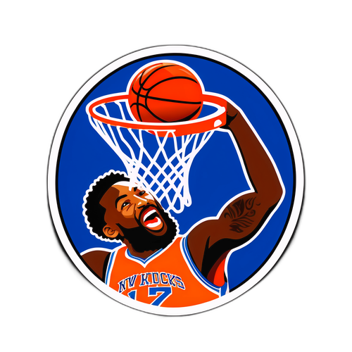 Sticker para o jogo Knicks x Nuggets
