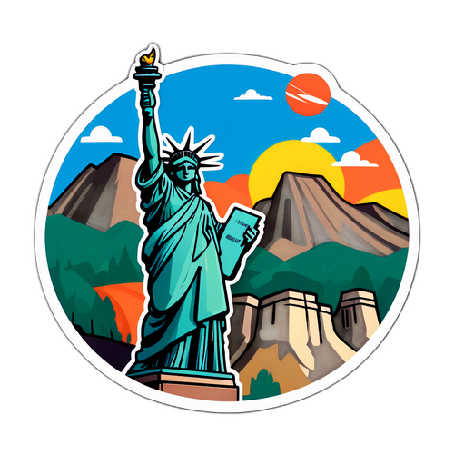 Cartoon America: Landmarks Edition