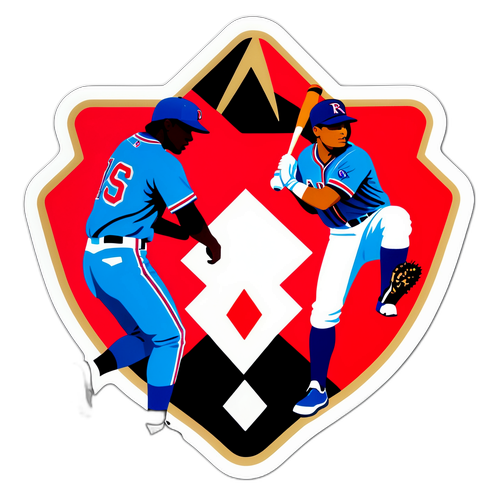 Dynamic Baseball Matchup Sticker