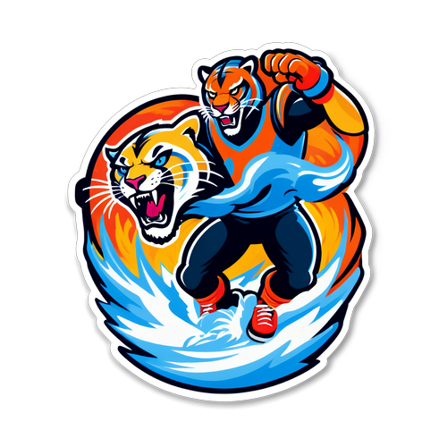 Hurricanes vs Panthers Game Sticker
