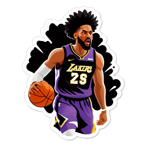 充滿運動活力的NBA藝術貼紙