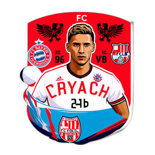 Stiker Meriah Menyambut Pertandingan Antara FC Köln dan FC Bayern Munich